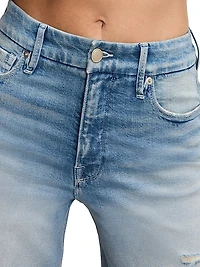 Good Skate High-Rise Wide Cropped Jeans
