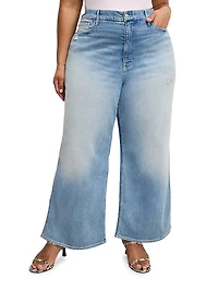 Good Skate High-Rise Wide Cropped Jeans