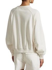 Flag Cotton Sweatshirt