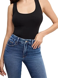 Soft Tech Good Legs Crop Mini Boot Jeans
