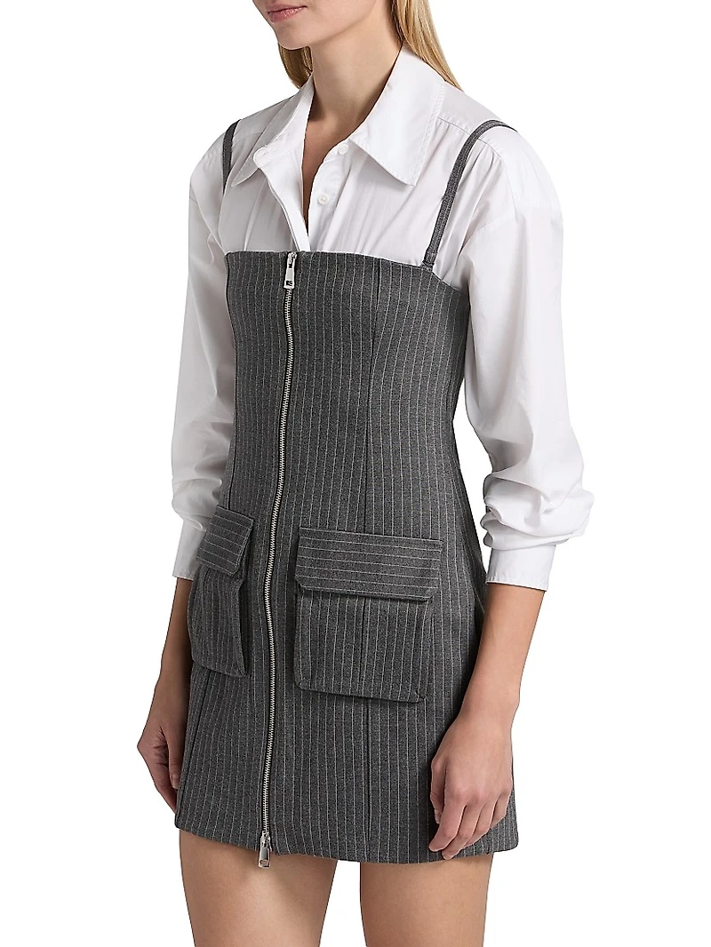 Soft Stretch Ponte Minidress