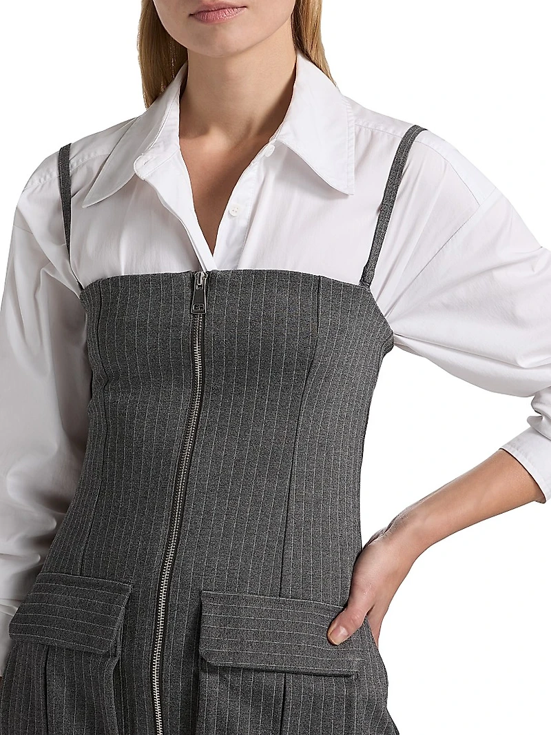 Soft Stretch Ponte Minidress