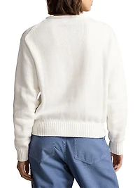 The Ralph & Ricky Bear Cotton Sweater