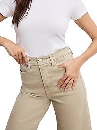 Good Skate Wide-Leg Crop Jeans