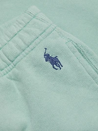 Cotton-Blend Fleece Drawstring Shorts