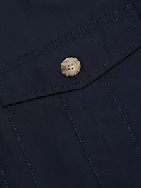 The Safari Cotton A-Line Minidress