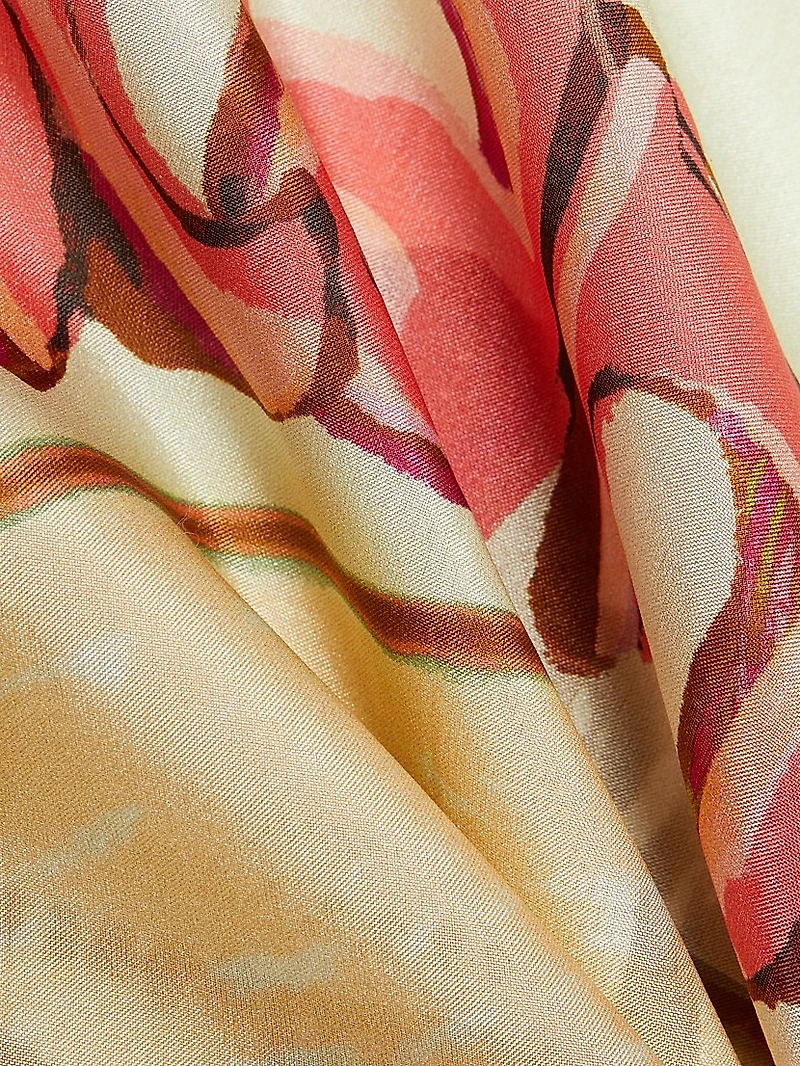 Coco Silk Short-Sleeve Shirt