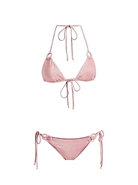 Rhiannon Metallic O-Ring Bikini