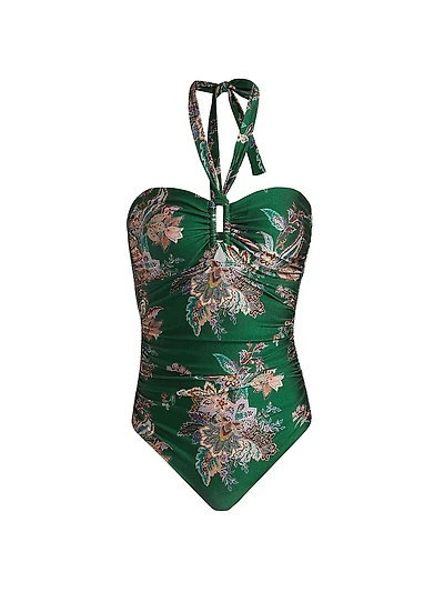 Rhiannon Floral Wide Link One-Piece Swimsuit