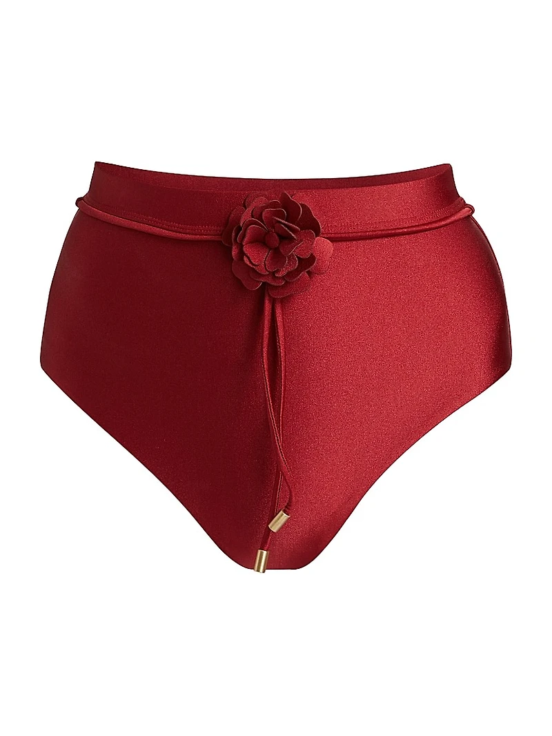 Cascadian Flower High-Rise Bikini Bottom