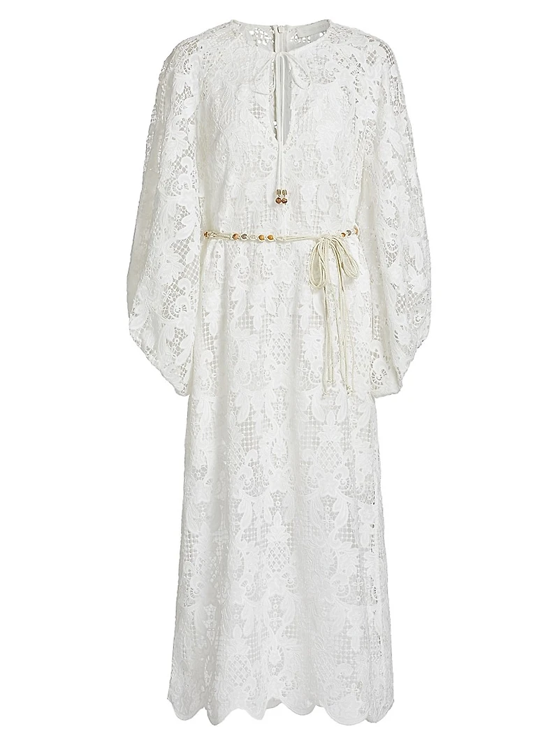Coco Lace Cover-Up Midi-Dress