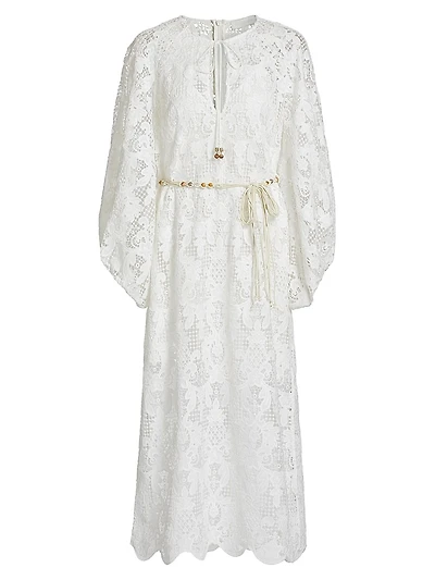 Coco Lace Cover-Up Midi-Dress