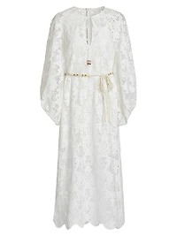 Coco Lace Cover-Up Midi-Dress