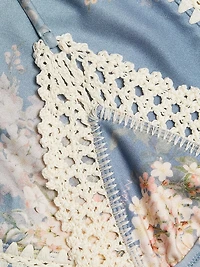 Cascadian Keyhole Crochet One-Piece Swimsuit