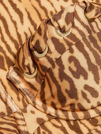 Cascadian Leopard-Printed Balconette Bikini Top