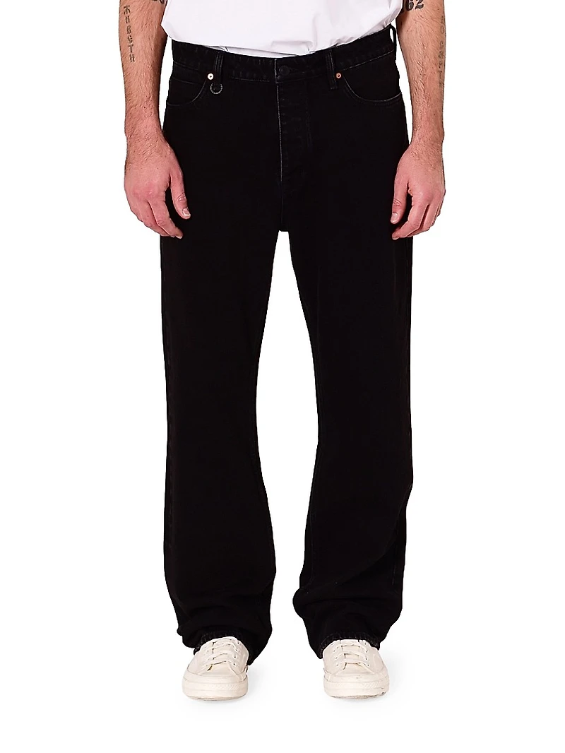 River Relaxed Straight Jeans