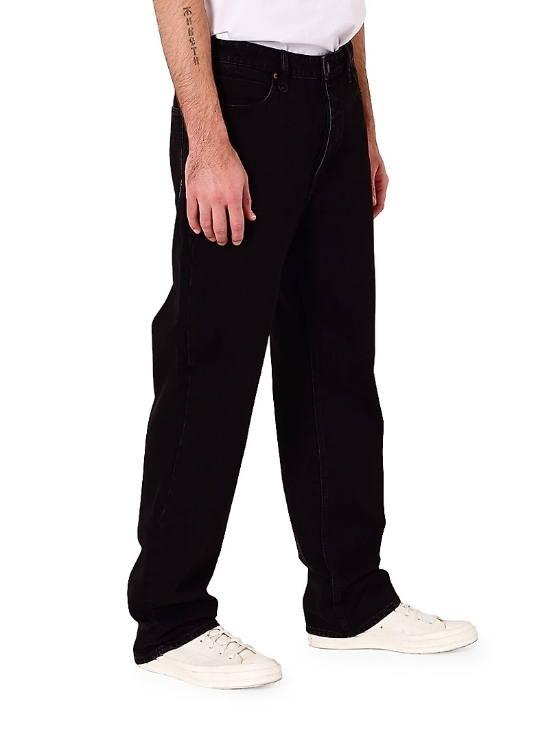 River Relaxed Straight Jeans