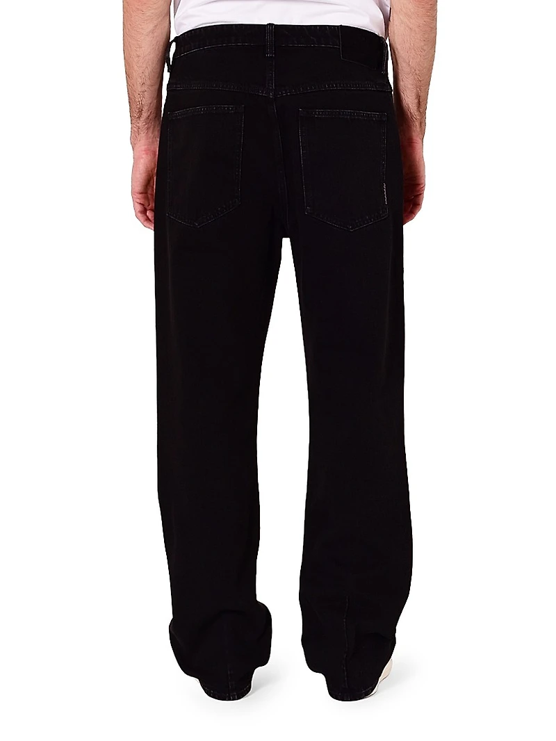 River Relaxed Straight Jeans
