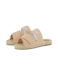 Little Girl's & Logo Espadrille Sandals