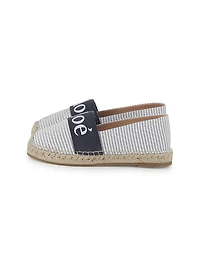 Little Girl's & Canvas Espadrille Flats