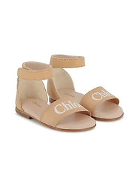 Little Girl's & Girl's Logo Sandals