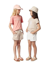 Girl's Logo Twill Cap