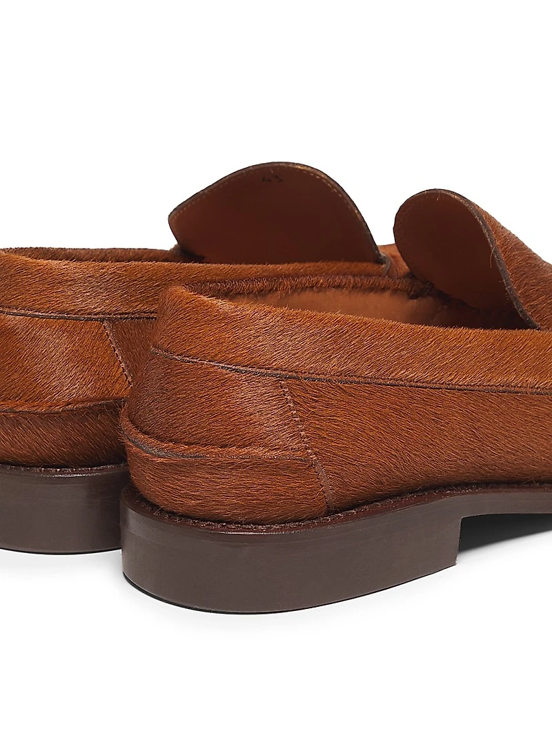 Nombela Calf Hair Loafers