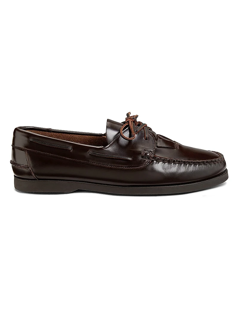 Saler Leather Boat Shoes