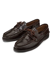 Saler Leather Boat Shoes