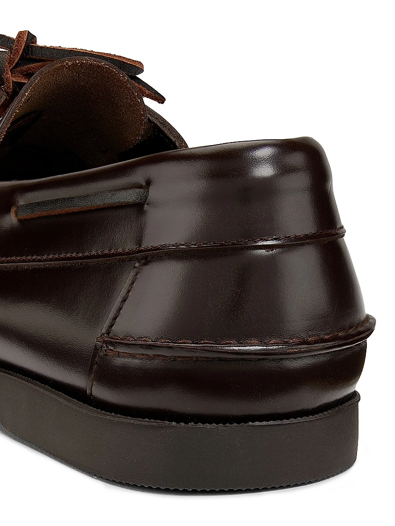 Saler Leather Boat Shoes