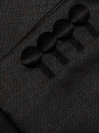 Shiny Wool-Silk Tuxedo