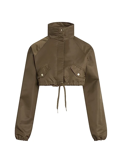 Brooks Nader x Hudson Jeans Grace Ann Crop Jacket