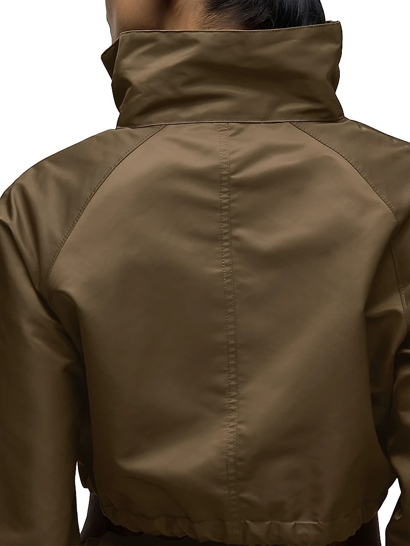 Brooks Nader x Hudson Jeans Grace Ann Crop Jacket