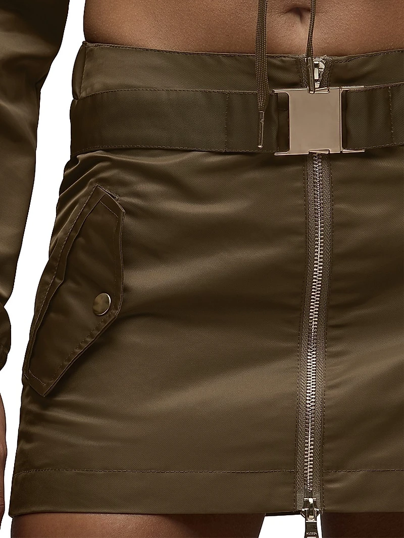 Brooks Nader x Hudson Grace Ann Micreaux Miniskirt