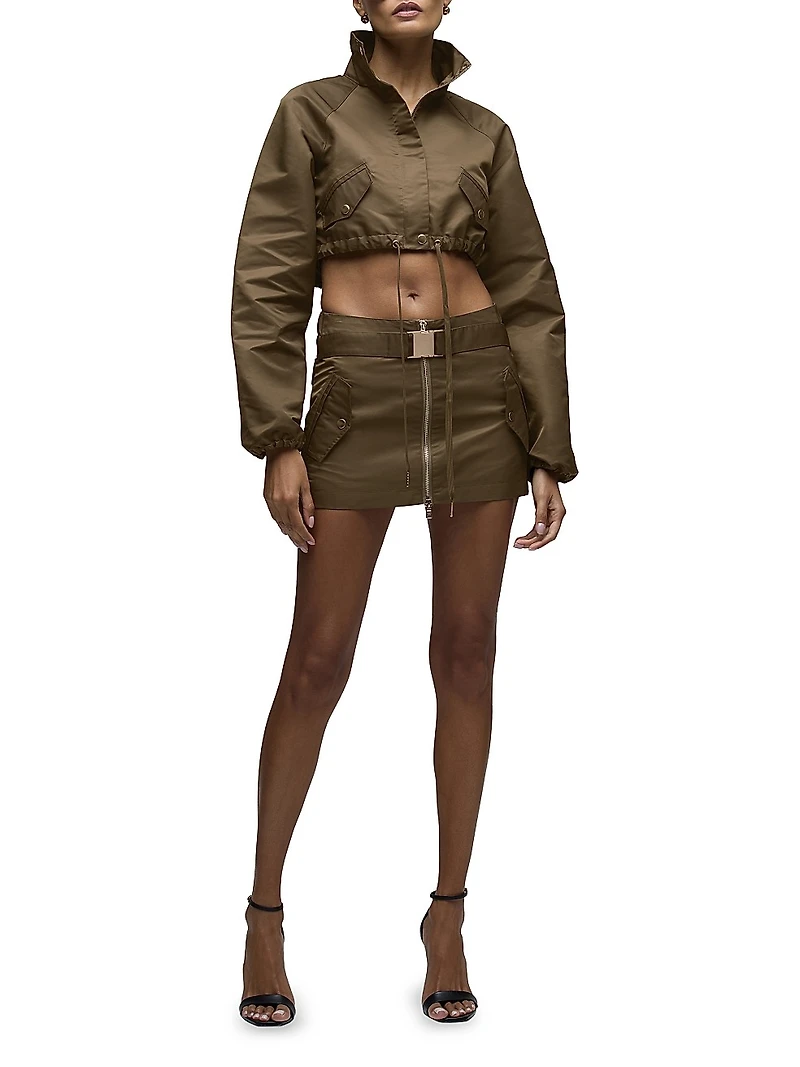 Brooks Nader x Hudson Grace Ann Micreaux Miniskirt