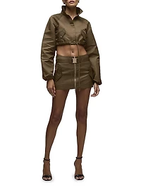 Brooks Nader x Hudson Grace Ann Micreaux Miniskirt