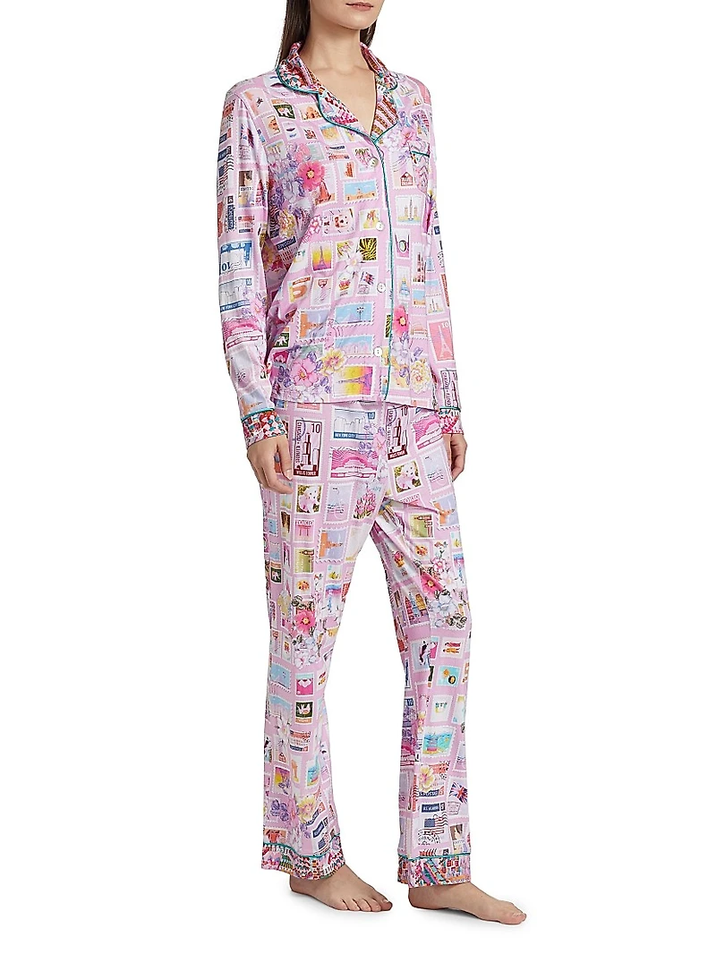 The Carly Printed Pajamas