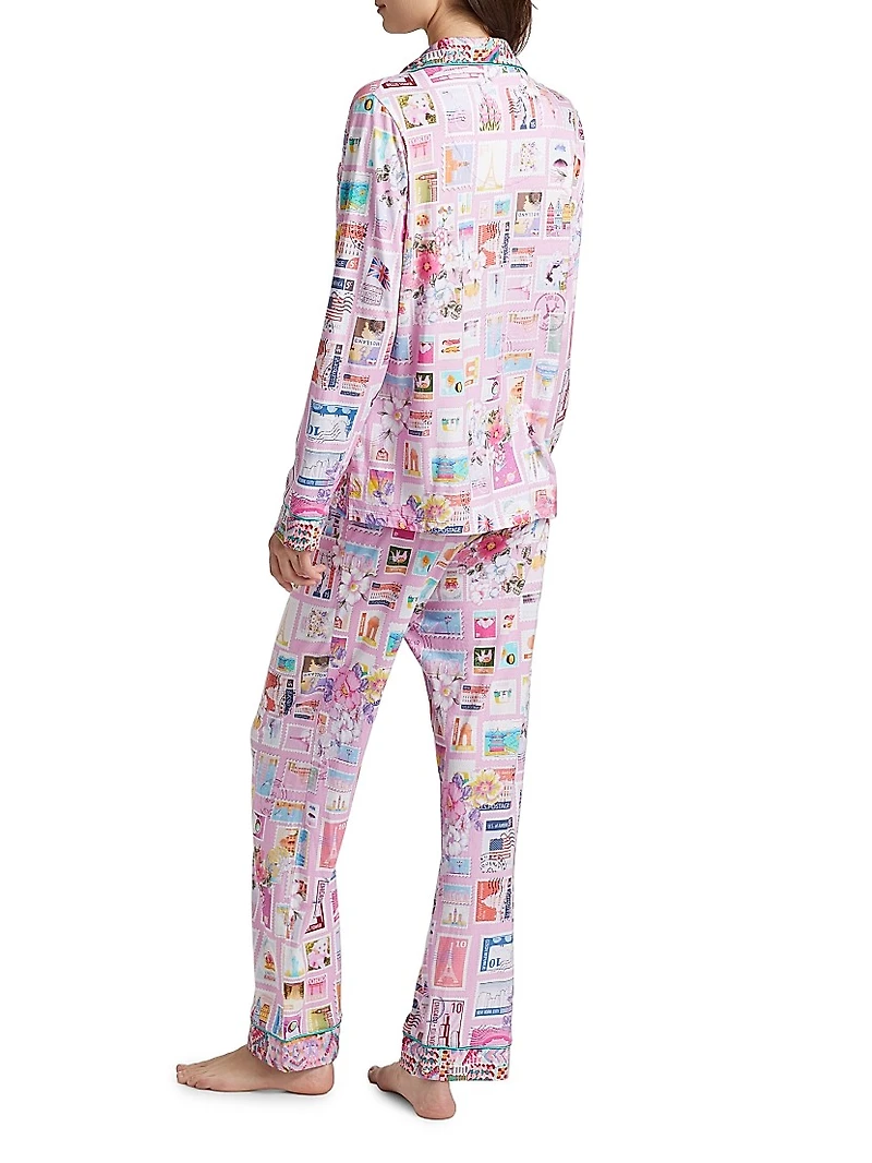The Carly Printed Pajamas