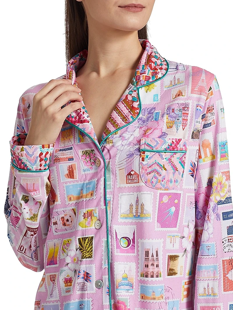 The Carly Printed Pajamas