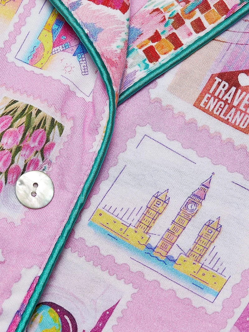 The Carly Printed Pajamas