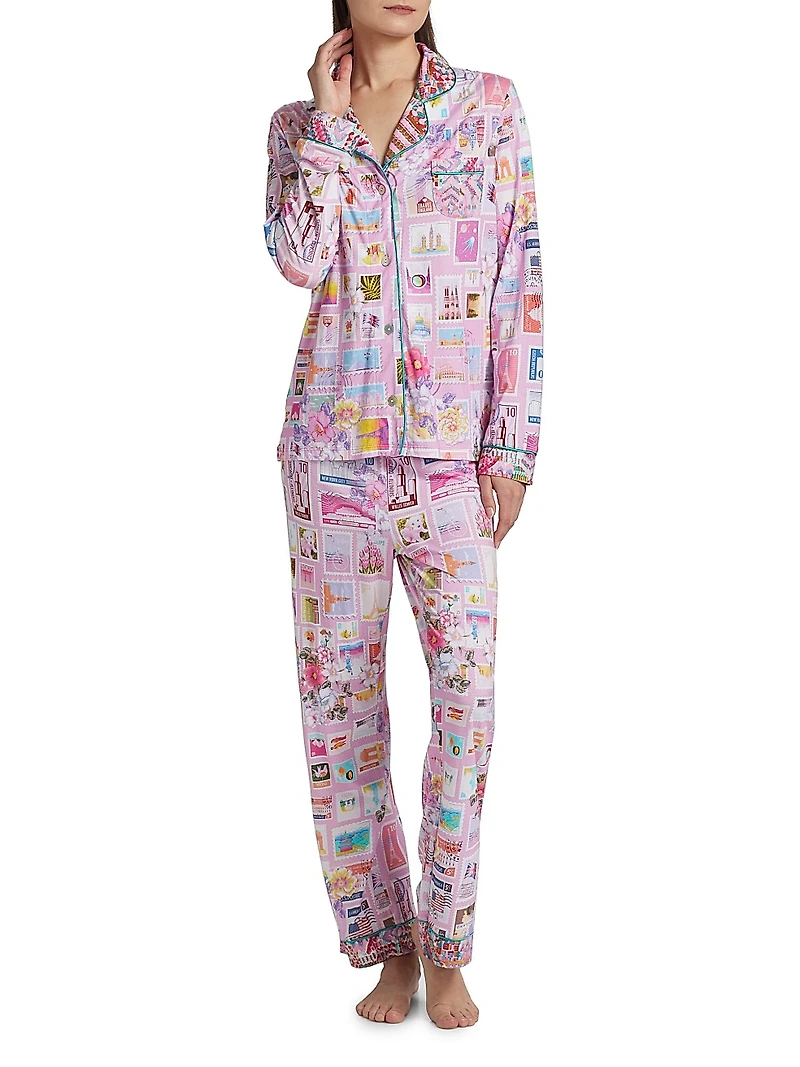 The Carly Printed Pajamas