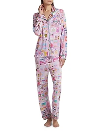 The Carly Printed Pajamas