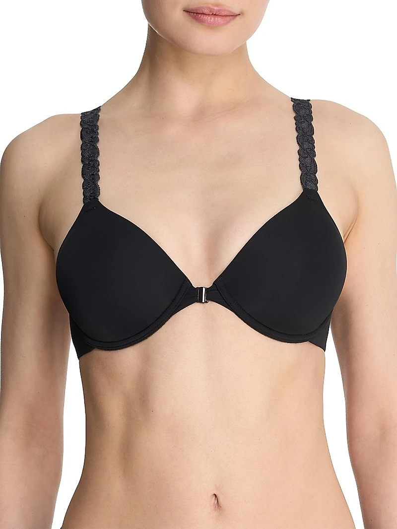 Pure Luxe Convertible Front Close T-Shirt Bra