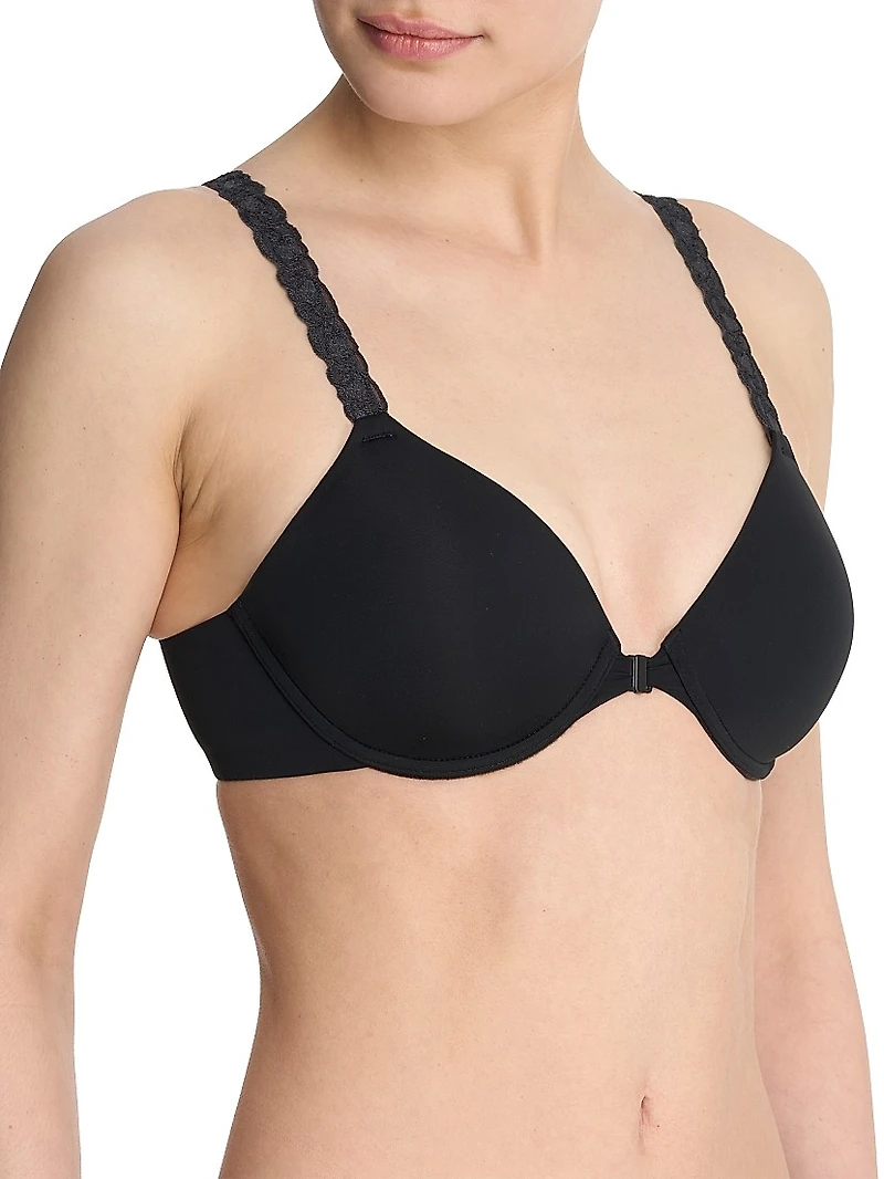 Pure Luxe Convertible Front Close T-Shirt Bra