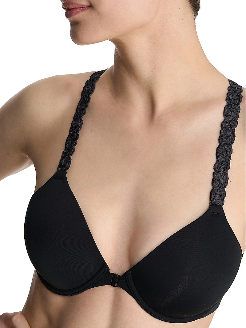 Pure Luxe Convertible Front Close T-Shirt Bra