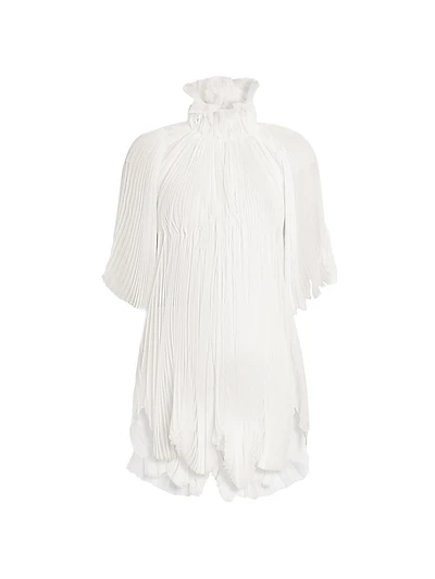 Silk High Neck Blouse