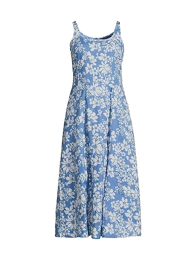 Camillie Floral Midi-Dress