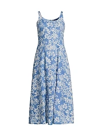 Camillie Floral Midi-Dress