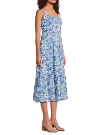 Camillie Floral Midi-Dress