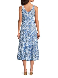 Camillie Floral Midi-Dress